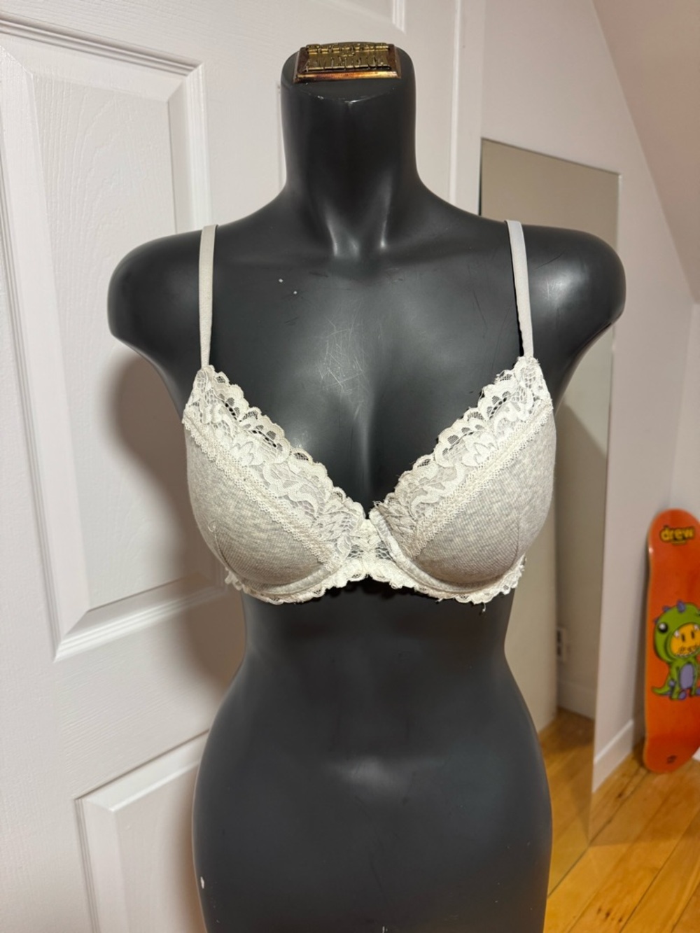 Women's Lace-Trim T-Shirt Bra